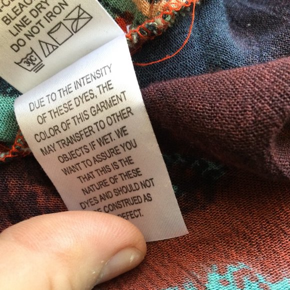 Roaman’s 16W Tropical Vacation Short Sleeve Button Up Top Tunic - Picture 8 of 11